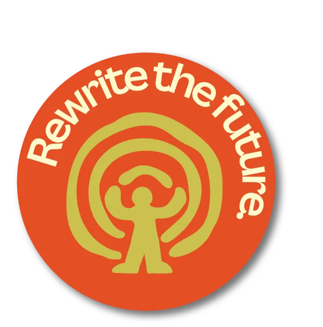 Sticker: Rewrite the future.